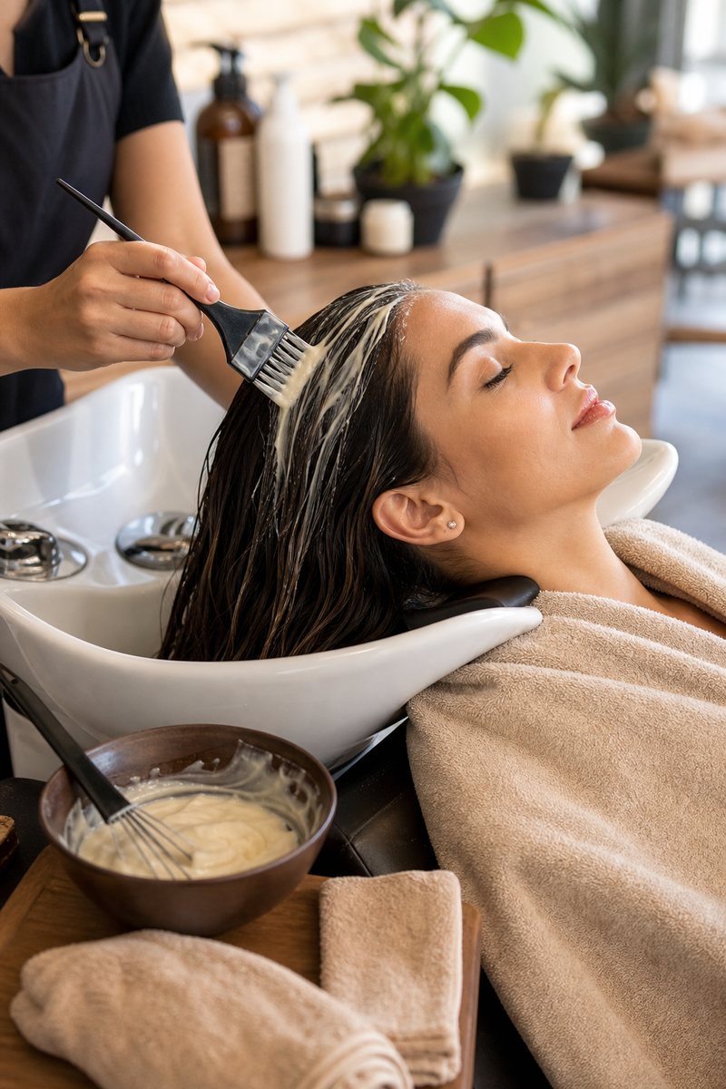 Keratin spa offer at Rs 2,699 at Twistyle Salon, South Bopal, Ahmedabad